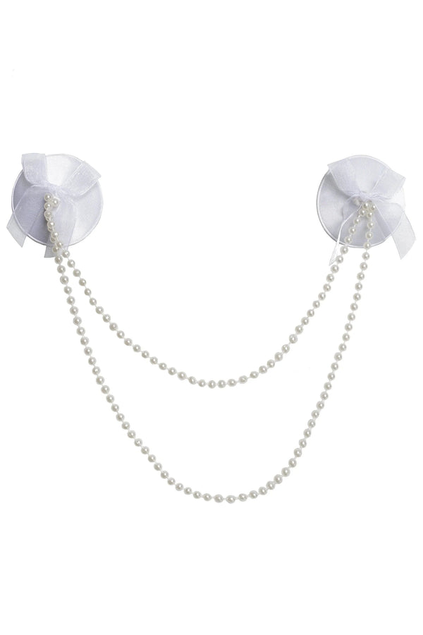 Coquette Let's Connect Pasties White