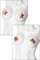 Coquette Double Rainbow Pasties Set Assorted