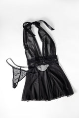 Oh la la Cheri Maylah Babydoll Black