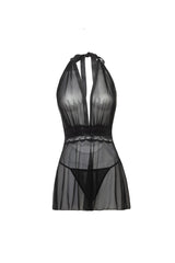 Oh la la Cheri Maylah Babydoll Black