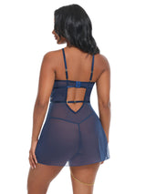 Oh la la Cheri Bleu Chemise