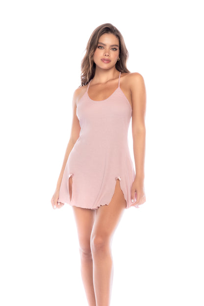 Mapale Lounge 7573 Sleep Chemise Nightie Rose