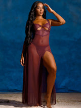 Oh la la Cheri Antonella Long Gown Babydoll