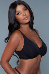 Be Wicked Veronica Bra Black