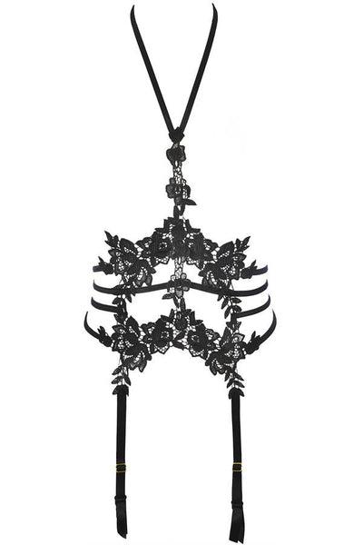 Illusion Harness Garter Belt