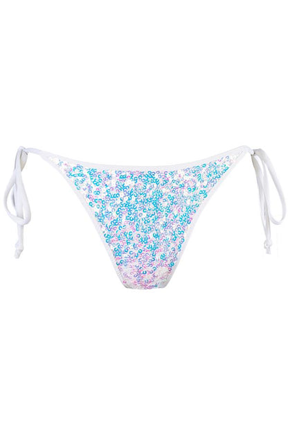 Axami 12123 Luxury Shimmer Sequins Cheeky Bikini Bottom
