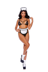 Elegant Moments Black/white Flirty Maid