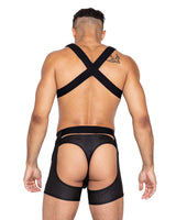 Roma Confidential Master Mens Harness Top Black Small