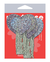 Pastease Tassel Glitter Heart - Silver
