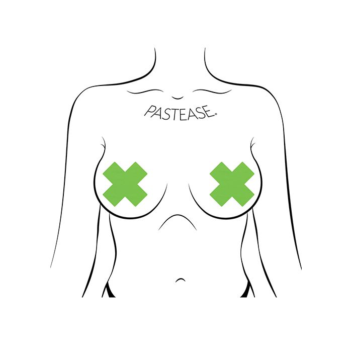 Pastease Basic Plus X Black Light Reactive - Neon Green