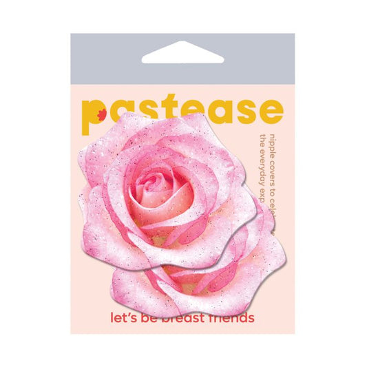 Pastease Premium Glitter Velvet Blooming Rose - Pink Festival