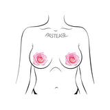 Pastease Premium Glitter Velvet Blooming Rose - Pink Festival