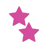 Pastease Basic Star Black Light Reactive - Neon Pink