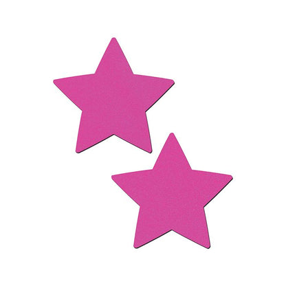 Pastease Basic Star Black Light Reactive - Neon Pink