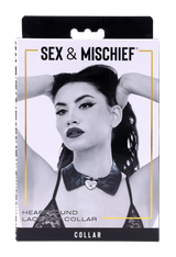 Sex & Mischief Heartbound Lace Day Collar