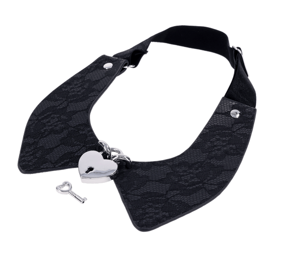 Sex & Mischief Heartbound Lace Day Collar