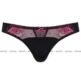 Gorteks Pamela Thong Black/Fuchsia