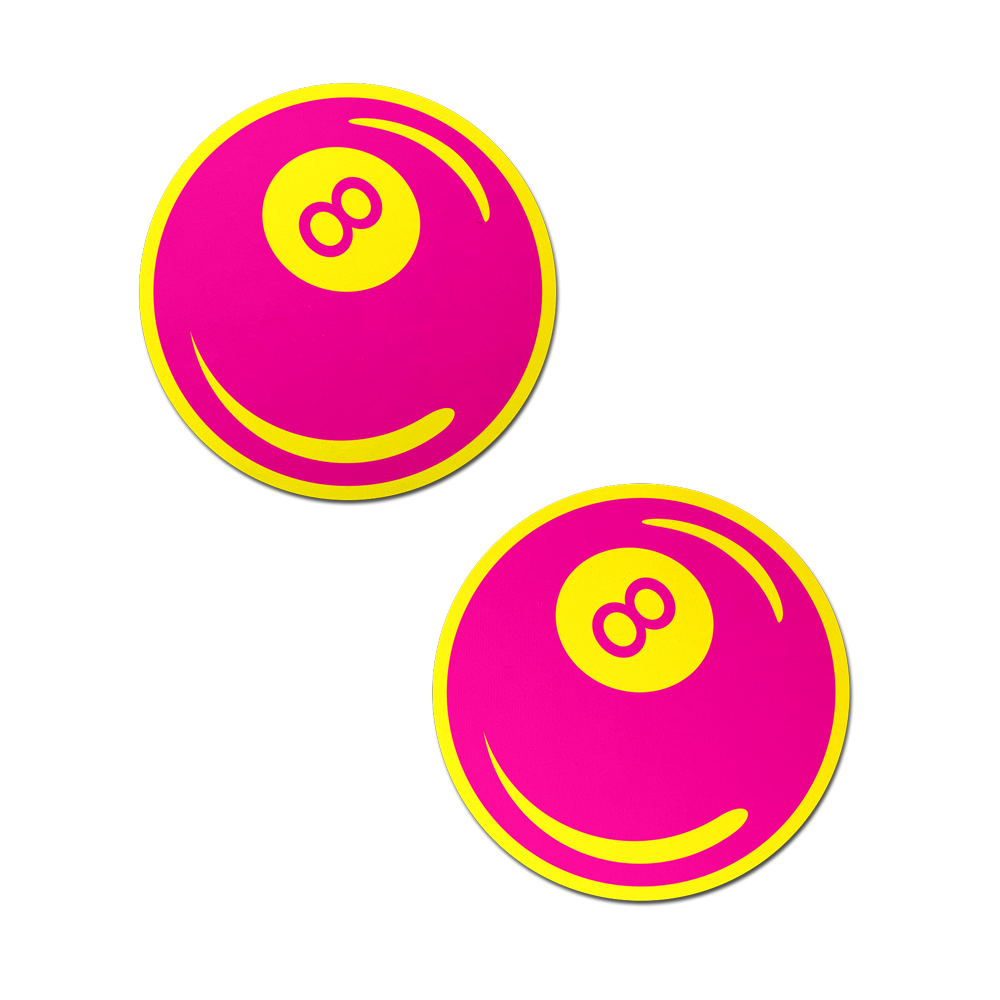 Pastease 8-Ball - Neon Pink/Yellow