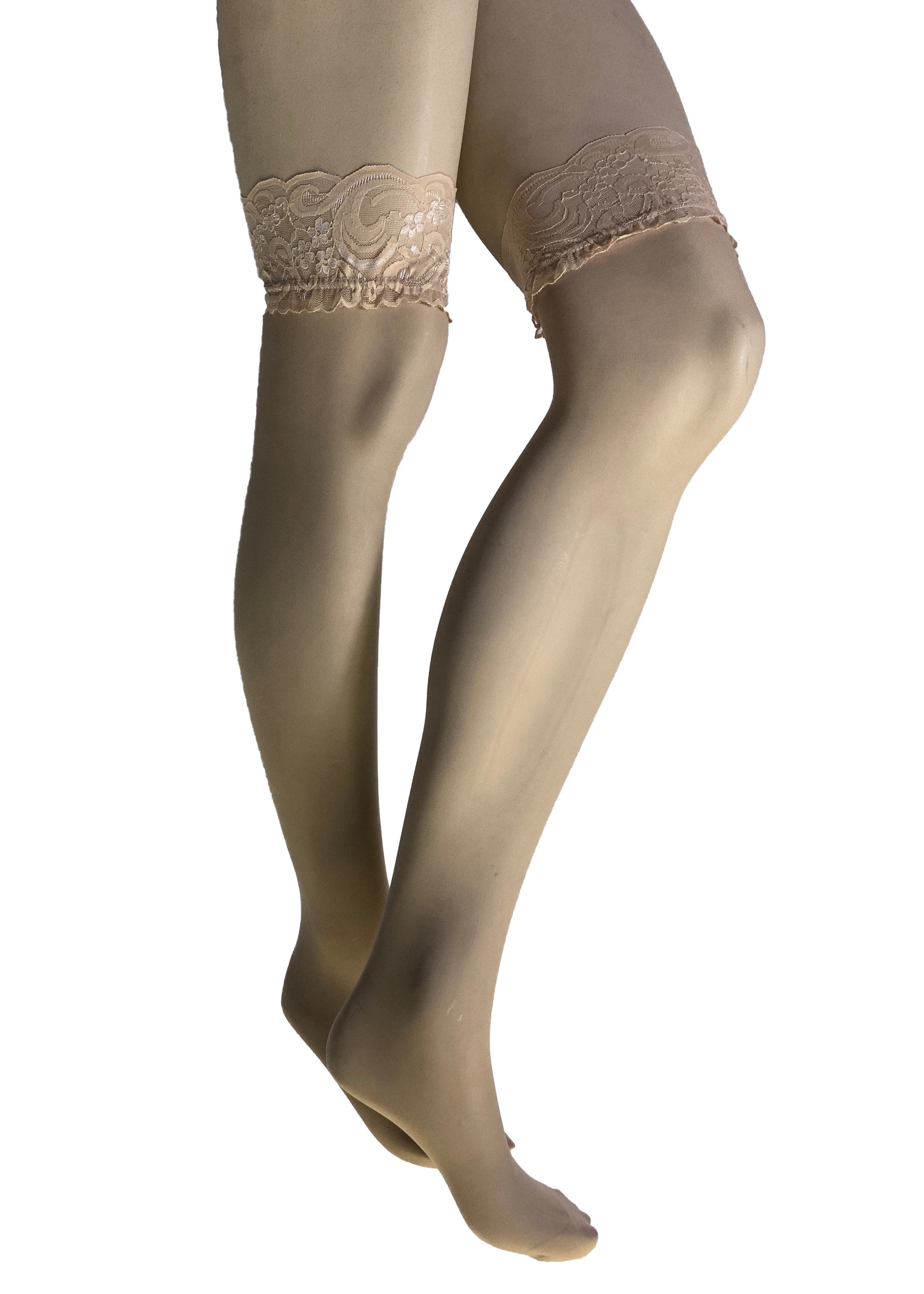 Shirley of Hollywood Lace Top Thigh High Stockings