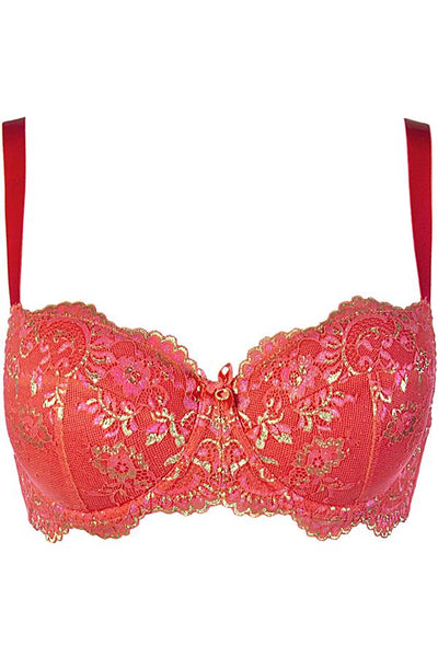 Coralie Push-Up Balconette Bra