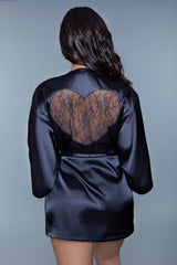BeWicked Queen Amora Robe Black