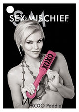 Sex & Mischief XOXO Paddle - Pink