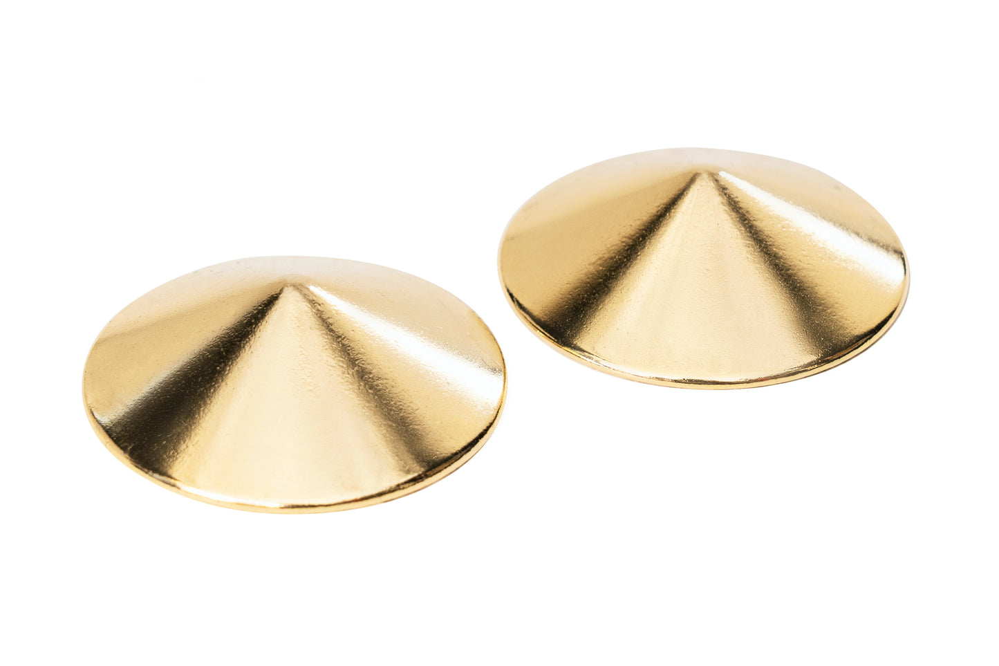 Mapale Lingerie 24K Gold Plated Nipplets Pasties (plus 4 Pairs of adhesives)