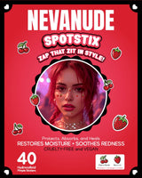 Neva Nude CherryBerry Pop Hydrocolloid Acne Pimple Stickers SpotStix - Red