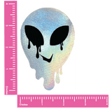 Neva Nude Holographic Melty Alien Pasties - Multicolor