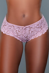 Be Wicked Livvy Hipster 3 Pack Pink/Peach/Grey