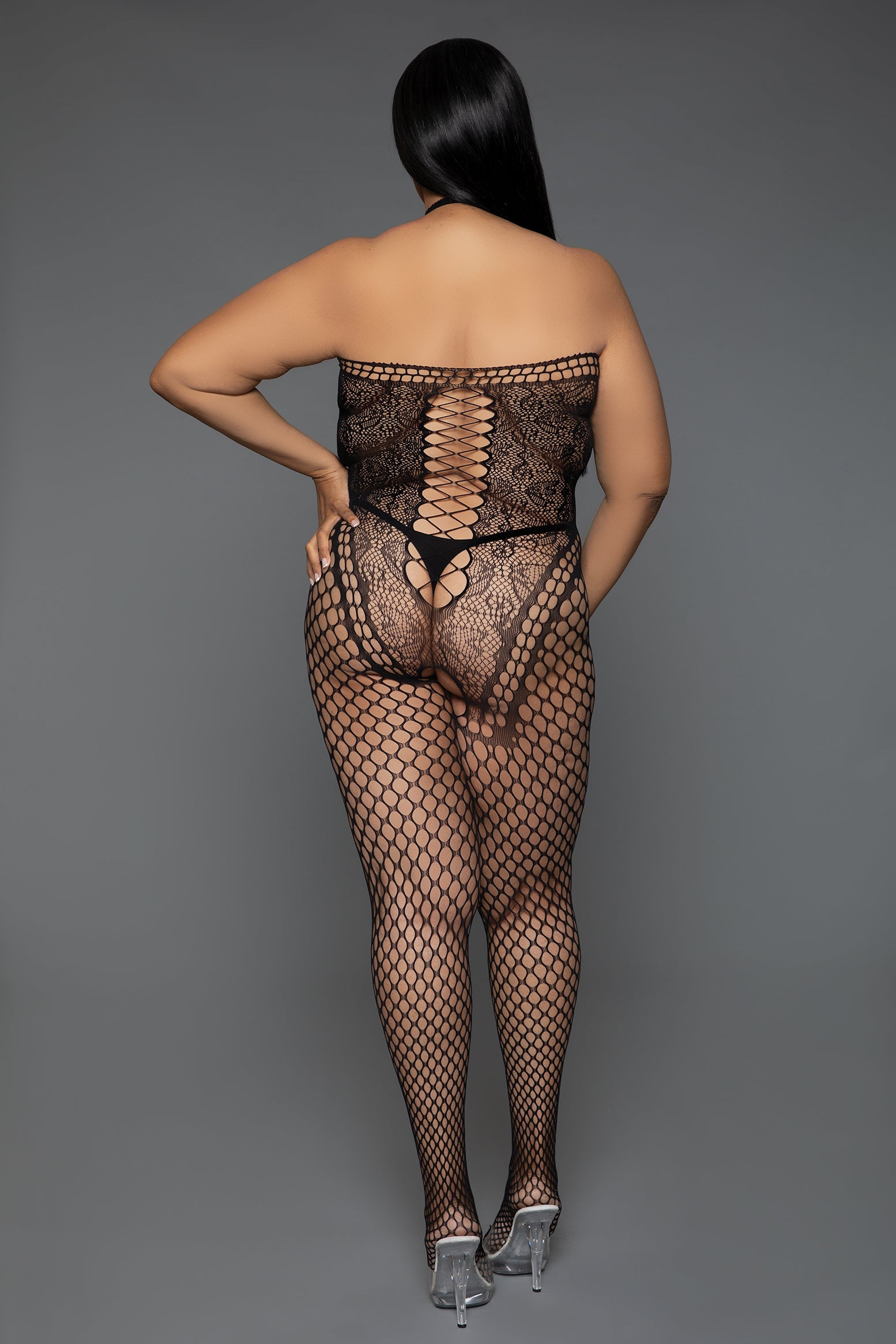 BeWicked Queen Especially For You Bodystocking Black