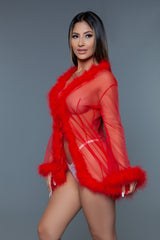 BeWicked Bou Robe Red