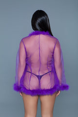 Be Wicked Bou Robe Violet