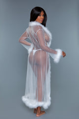 BeWicked Marabou Robe