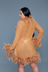 Be Wicked Lux Robe Bronze
