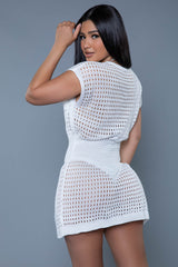 Be Wicked Sophie Mini Dress White