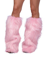 Roma Costume Fur Boot Covers Leg Warmer