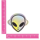 Neva Nude Kanye The Alien Super Holographic Pasties - Multicolor