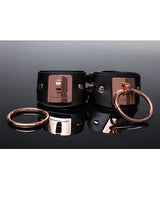 Coquette Pleasure Collection Adjustable Accessory Black/Rose Gold-Rebel Romance