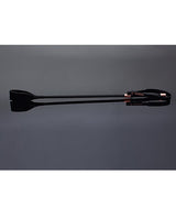 Coquette Pleasure Collection Matte Finish Vegan Leather Crop Black/Rose Gold-Rebel Romance