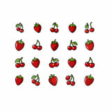 Neva Nude CherryBerry Pop Hydrocolloid Acne Pimple Stickers SpotStix - Red