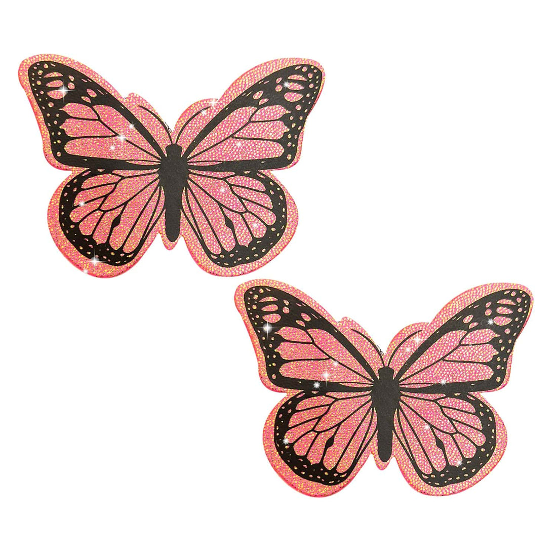 Neva Nude Bella Rosa Shimmer Butterfly Pasties Pink