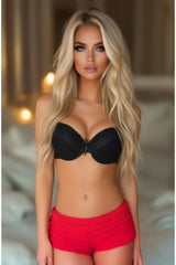 Daisy Corsets Red Ruffle Panty w/Bow
