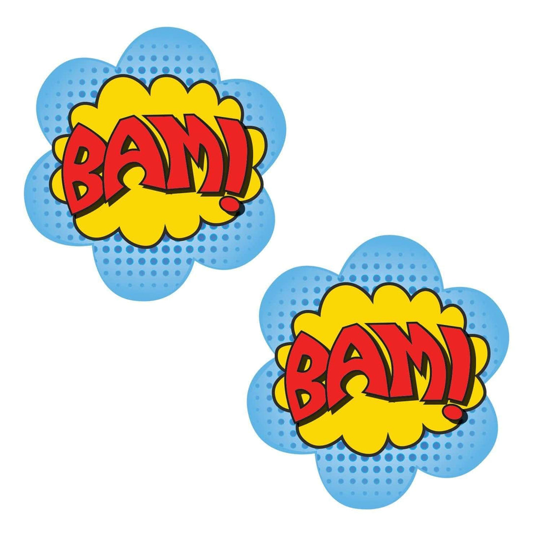 Neva Nude Freaking Awesome BAM! Pasties - Multicolor