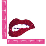 Neva Nude Freaking Awesome Glitter Bite Me Lip Pasties - Red
