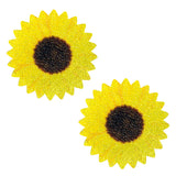 Neva Nude Freaking Awesome Seductive Sunflower Power Pasties - Yellow