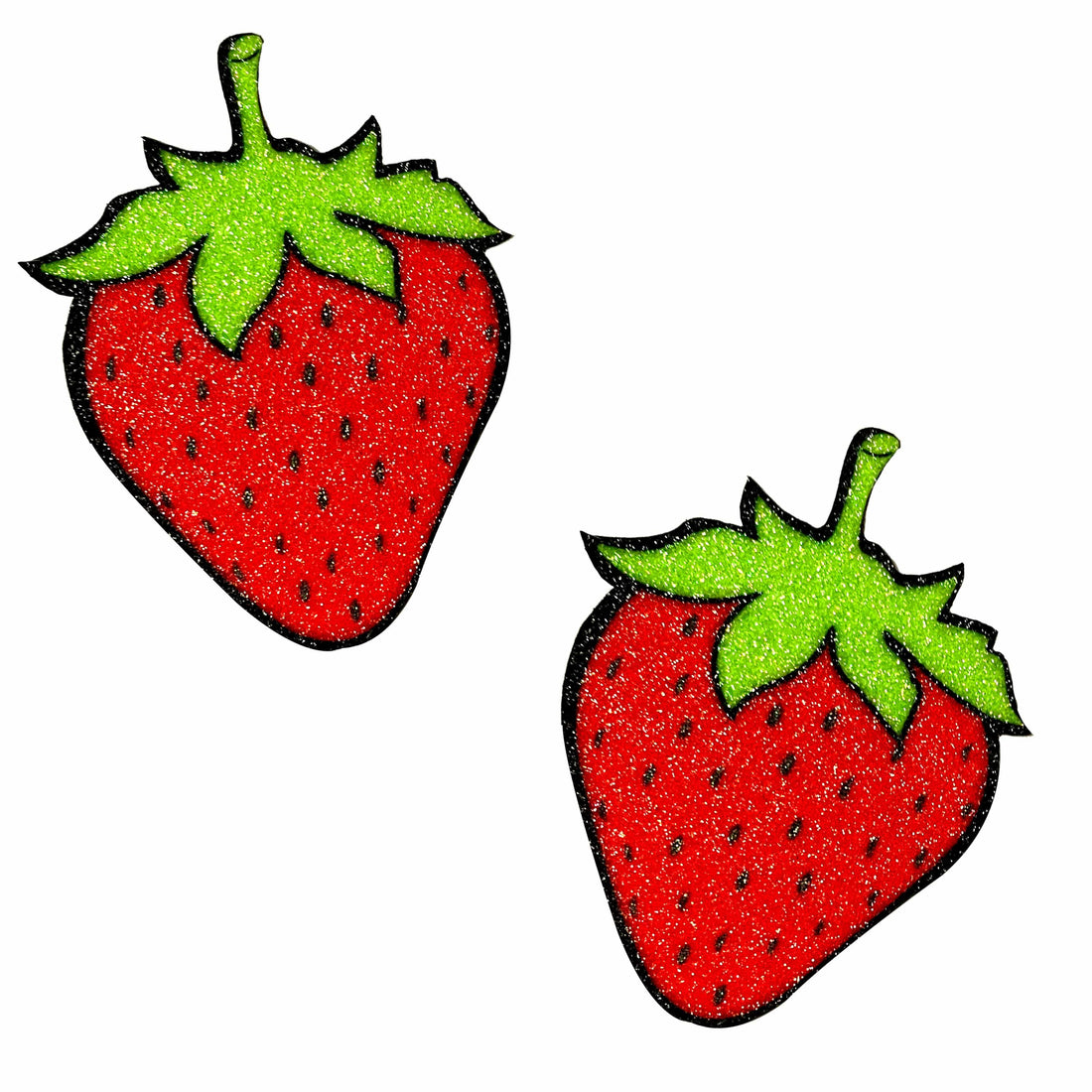 Neva Nude Juicy Strawberry Glitter Pasties - Multicolor