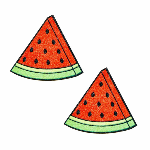 Neva Nude Watermelon Juicy Glitter Pasties - Multicolor