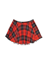Fantasy Lingerie F Off Red Plaid Skirt-Rebel Romance