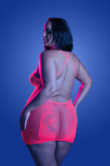 Fantasy Lingerie Queen Glow Back It Up Dress